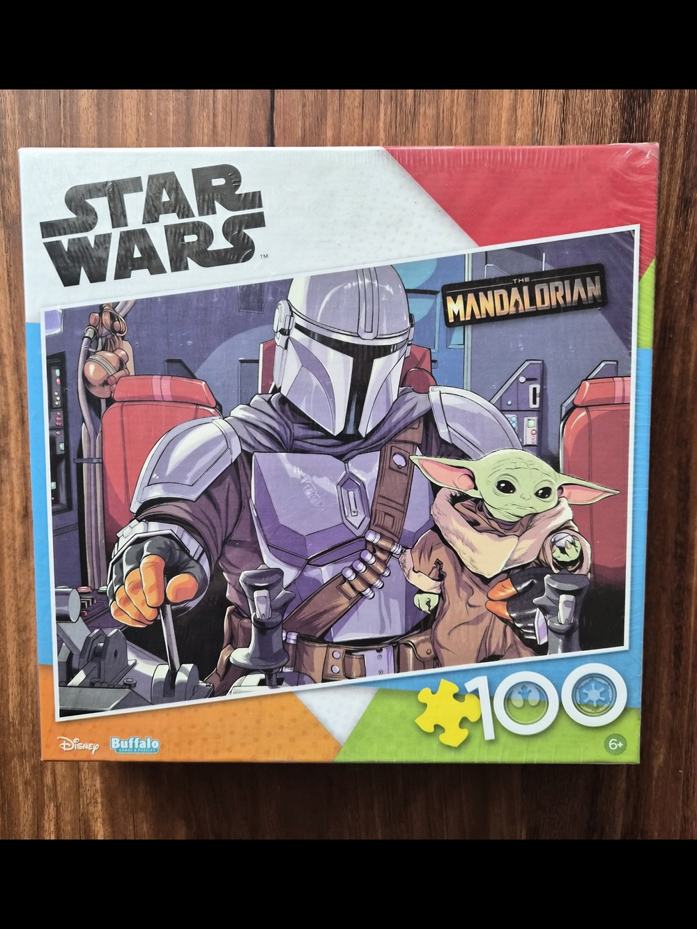 Star Wars The Mandalorian Kids 100-Piece Puzzle